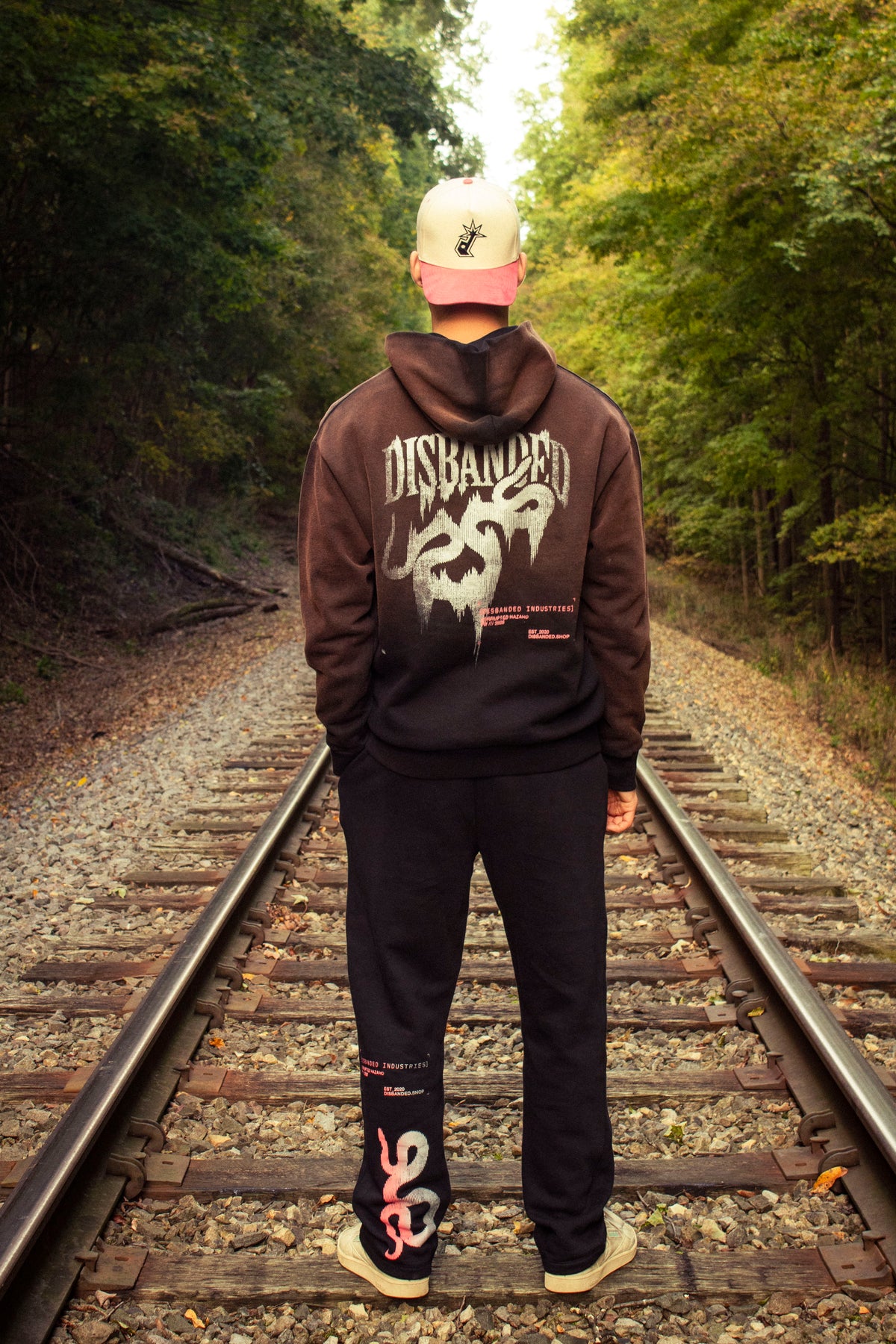 Pink Embroidered Hat