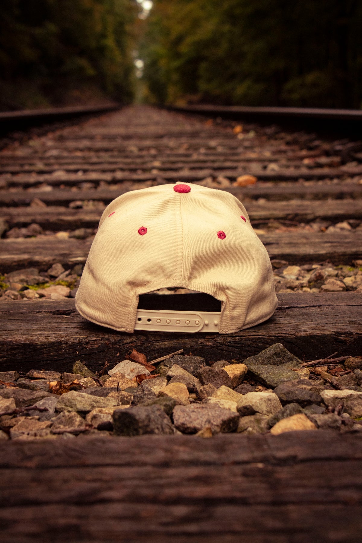 Pink Embroidered Hat